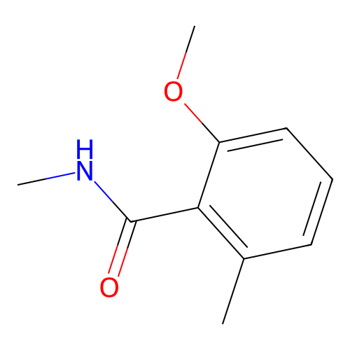 2-methoxy-N,6-dimethylbenzamide structure