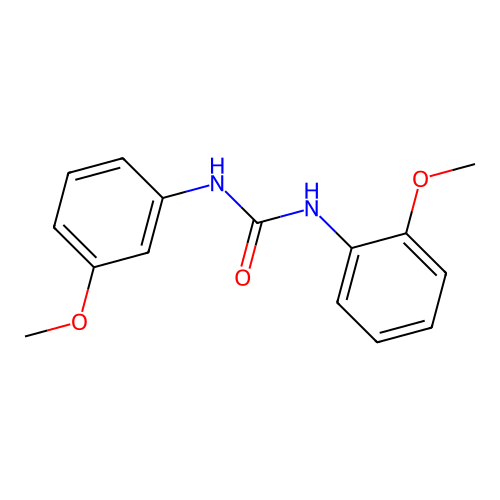 1-(2-Methoxyphenyl)-3-(3-methoxyphenyl)urea structure