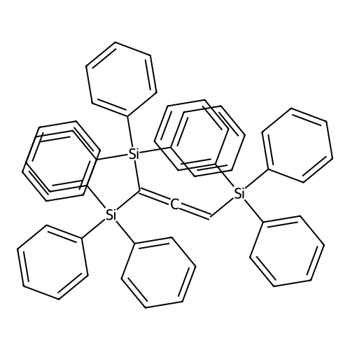 1,3,3-Tris(triphenylsilyl)allene structure