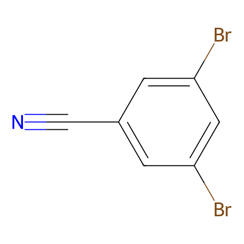 3,5-Dibromobenzonitrile structure