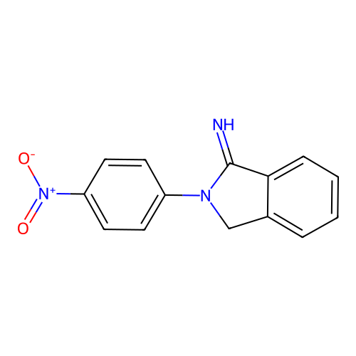 2-(4-Nitrophenyl)isoindolin-1-imine structure