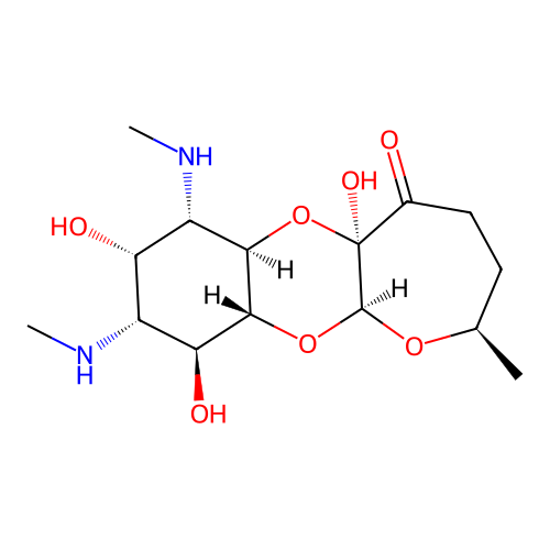 Homospectinomycin structure