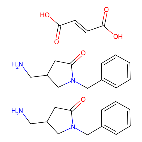 Nebracetam Fumarate structure