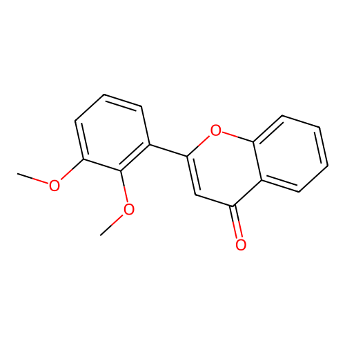 2',3'-Dimethoxyflavone structure