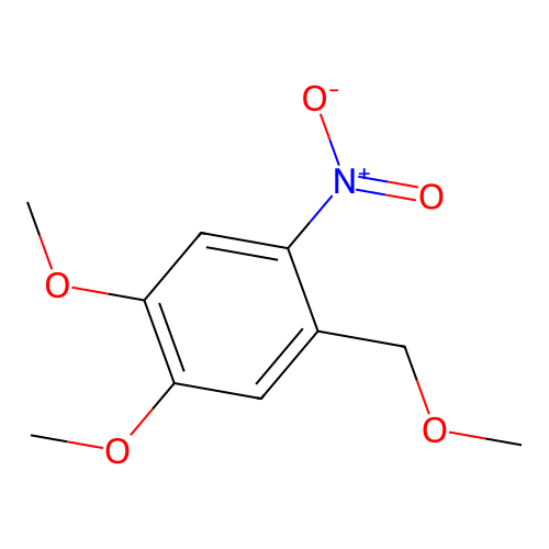1,2-Dimethoxy-4-(methoxymethyl)-5-nitrobenzene structure
