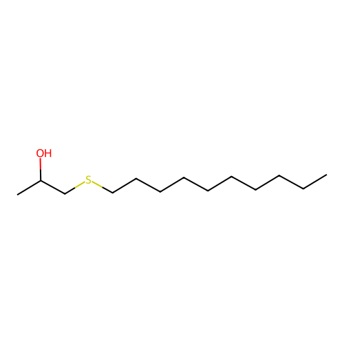 1-(Decylsulfanyl)propan-2-ol structure