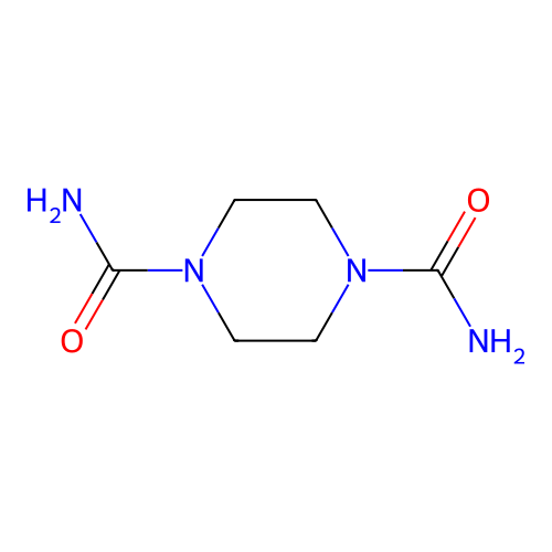 1,4-Piperazinedicarboxamide structure