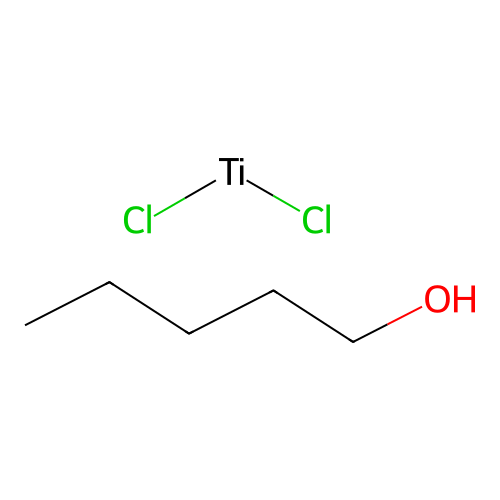 Dichloro(pentyloxy)titanium structure
