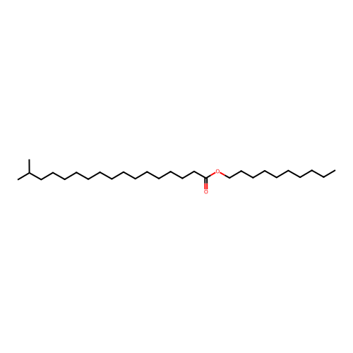 Decyl Isostearate structure