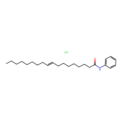 N-Phenyloleamide hydrochloride structure