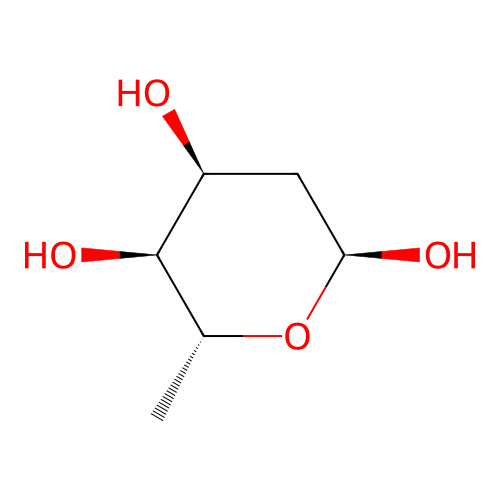 alpha-D-digitoxopyranose structure