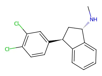 Indatraline structure