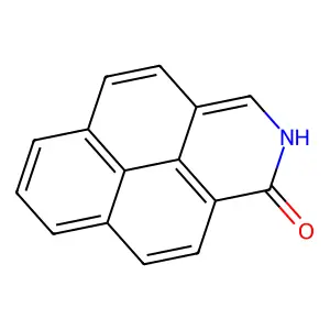 Naphth(2,1,8-def)isoquinolin-1-ol structure