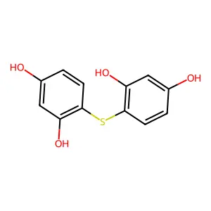 4,4'-Thiodiresorcinol structure