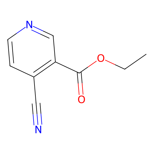 Ethyl 4-cyanonicotinate structure