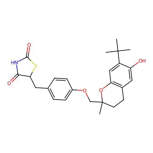 5-(4- thiazolidine-2,4-dione structure