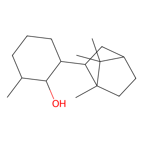 2-Isobornyl-6-methylcyclohexan-1-ol structure
