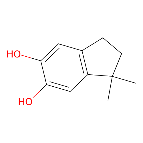 1,1-Dimethylindan-5,6-diol structure