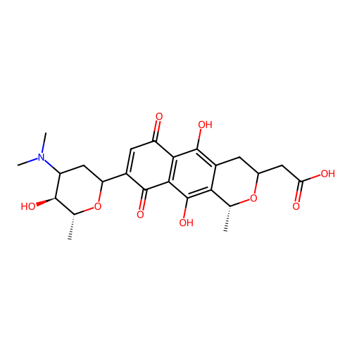Mederrhodin B structure