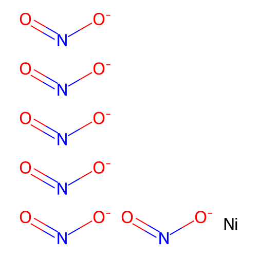 Potassium nickel nitrite structure