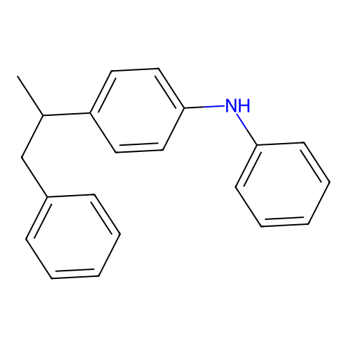 4-(1-Methyl-2-phenylethyl)-N-phenylaniline structure