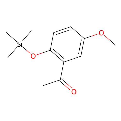 1-(5-Methoxy-2-[(trimethylsilyl)oxy]phenyl)ethanone structure