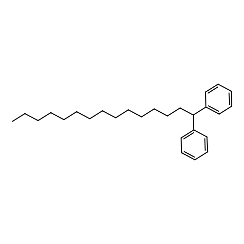 Diphenylpentadecane structure