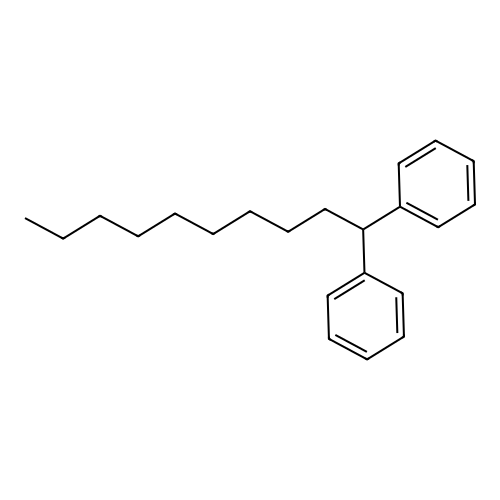 Diphenyldecane structure