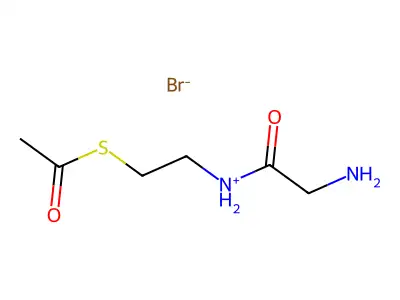 N-甘氨酰-S-乙酰半胱胺 structure
