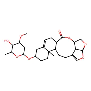 Cynatratoside A structure