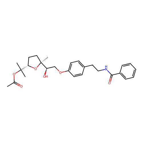 Tuberine, (+)- structure