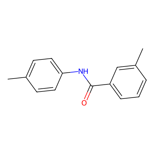 3-methyl-N-(4-methylphenyl)benzamide structure