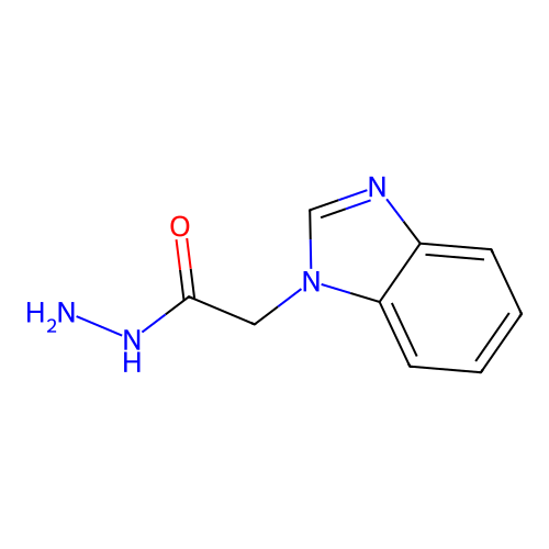 2-(1H-benzimidazol-1-yl)acetohydrazide structure