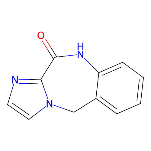 5,10-Dihydroimidazo[2,1-c][1,4]benzodiazepin-4-one structure