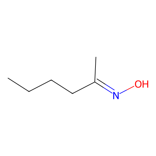 2-Hexanone, oxime structure