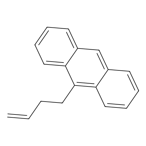 Anthracene, 9-(3-butenyl)- structure