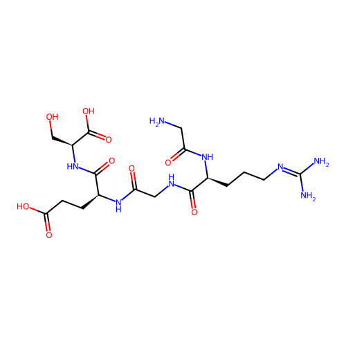 Gly-Arg-Gly-Glu-Ser structure