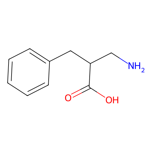 3-Amino-2-benzylpropanoic acid structure