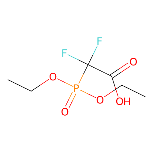 2-(Diethoxyphosphoryl)-2,2-difluoroacetic acid structure
