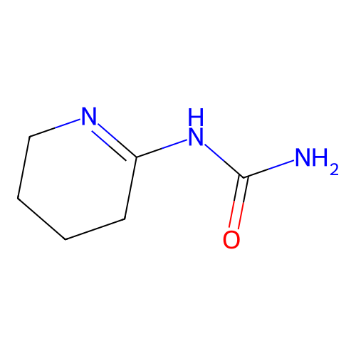 Urea, (3,4,5,6-tetrahydro-2-pyridinyl)- structure