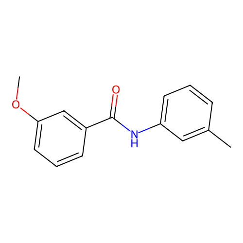 3-methoxy-N-(3-methylphenyl)benzamide structure