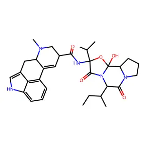 5'-epi-beta-Ergocryptine structure