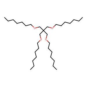 1,1'-((2,2-Bis((heptyloxy)methyl)-1,3-propanediyl)bis(oxy))bis-heptane structure