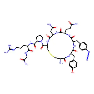 Argipressin, (4-azido)phe(3)- structure