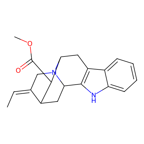Pericyclivine structure