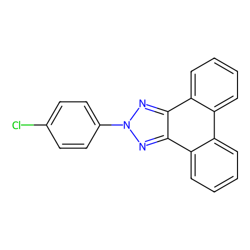 2-(4-Chlorophenyl)-2H-phenanthro[9,10-d][1,2,3]triazole structure