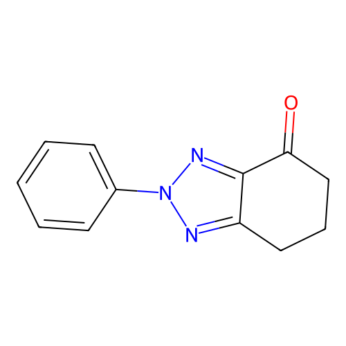 2-Phenyl-2,5,6,7-tetrahydro-4H-benzotriazol-4-one structure