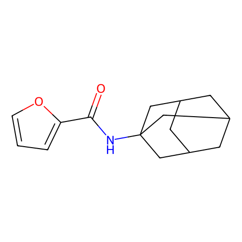 N-(adamantan-1-yl)furan-2-carboxamide structure