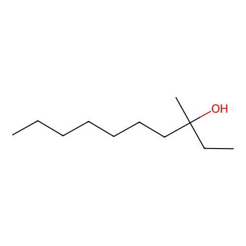 3-Methyldecan-3-ol structure