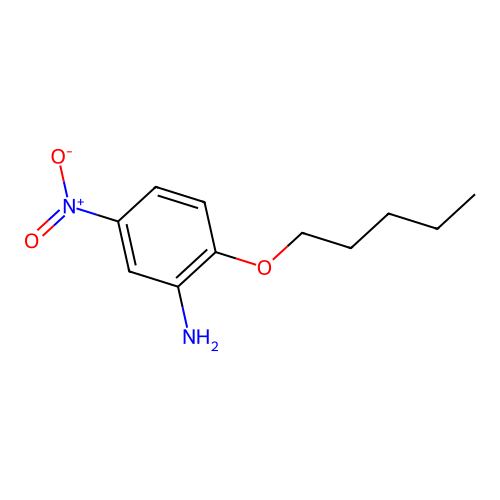 5-Nitro-2-pentoxyaniline structure